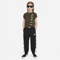 Nike Little детские Graphic футболка цвет зеленый