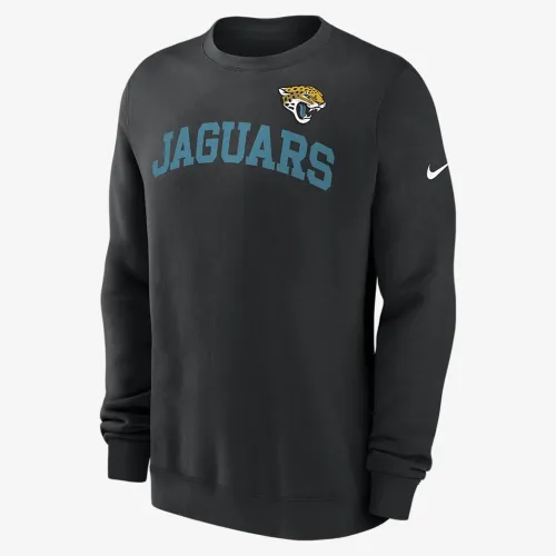 Jacksonville Jaguars Club чоловічі Nike NFL Pullover Crew колір чорний