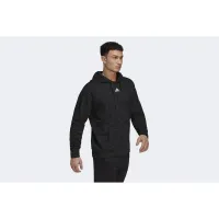 Кофта/футболка adidas Essentials Melange French Terry Толстовка з капюшоном HE1787 - Чорна