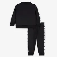 Nike Dri-FIT Baby (12-24M) Logo Taping 2-Piece Full-Zip комплект колір чорний