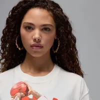Nike Jordan женская Graphic футболка цвет белый