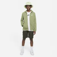 Nike Outdoor Play Big дитячі Woven Cargo шорти колір зелений