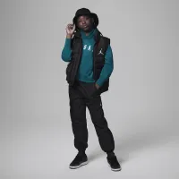 Nike Jordan Soft Touch Mixed Pullover Толстовка с капюшоном Big Kids Толстовка с капюшоном цвет зеленый