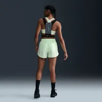 Nike Tempo женская Dri-FIT Mid-Rise Brief-Lined Running шорты Yellow
