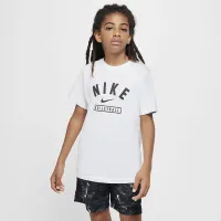 Nike Big детские волейбольные футболка цвет белый