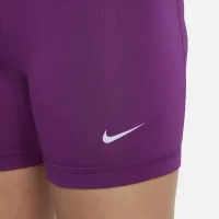 Nike Pro Girls' Dri-FIT шорти колір фіолетовий