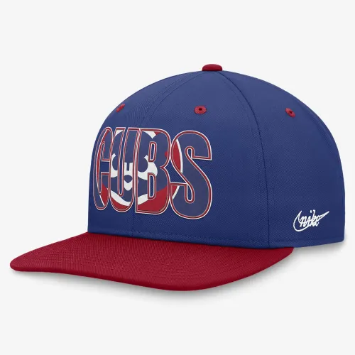 Chicago Cubs Pro Cooperstown мужские Nike MLB Adjustable Hat синий