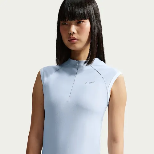 Nike Sportswear женская Tight Sleeveless 1/4-Zip Top синий