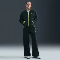 Nike Sportswear Club Fleece женская Loose Cozy Track Куртка цвет зеленый