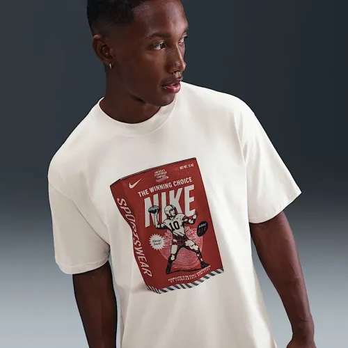 Nike Sportswear чоловічі Max90 футболка колір сірий