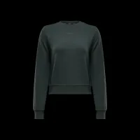 Nike Dri-FIT One жіноча Crew-Neck French Terry світшот колір зелений