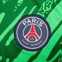Paris Saint-Germain 2024/25 Stadium Goalkeeper чоловічі Nike Dri-FIT Soccer Replica Long-Sleeve Jersey колір зелений
