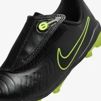 Nike Jr. Tiempo Legend 10 Club Little дитячі Multi-Ground Low Top футбольні бутси колір чорний