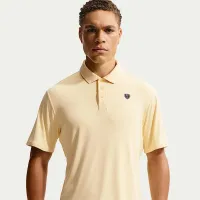 Nike Par мужские Dri-FIT для гольфа Polo Yellow