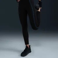 Nike One женская С высокой Талией 7/8 лосины цвет черный