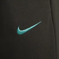 Nike Sportswear Everyday Modern женская С высокой Талией Fleece Open-Hem Pants цвет зеленый