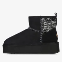 Кроссовки Emu Australia Stinger Knit Flatform W13143BLAK - Черные