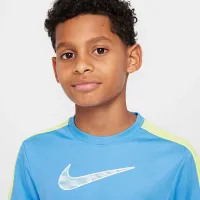 Nike Trophy23 Big детские Dri-FIT Short-Sleeve Top синий