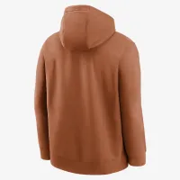 Texas Longhorns Legacy Club Foundational мужские Nike College Pullover Толстовка с капюшоном Orange