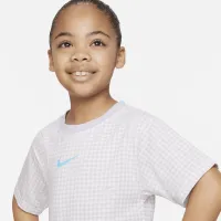 Nike Pic-Nike Boxy Tee and шорты набор Little детские 2-Piece набор синий