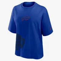 Buffalo Bills Boxy жіноча Nike NFL футболка блакитний