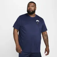 Nike мужские Dri-FIT баскетбольные футболка синий