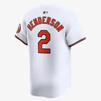 Gunnar Henderson Baltimore Orioles чоловічі Nike Dri-FIT ADV MLB Limited Jersey колір білий