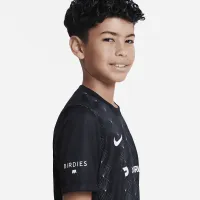 Angel City FC 2022/23 Stadium Home Big детские Nike Dri-FIT Soccer Jersey цвет черный