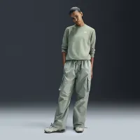 Nike Sportswear Club Fleece женская Crew-Neck свитшот цвет зеленый