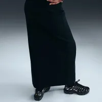 Nike Sportswear Tech Fleece женская Slim Maxi юбка цвет черный