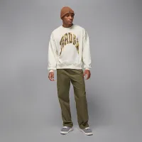 Nike Jordan Brooklyn чоловічі French Terry Realtree Crew-Neck світшот колір білий