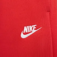Nike Sportswear Club Fleece жіноча Mid-Rise Wide-Leg Sweatpants колір червоний