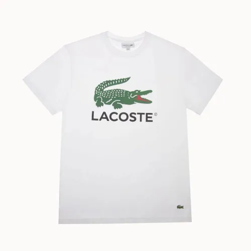 Футболка Lacoste TH1285-001 - Белая