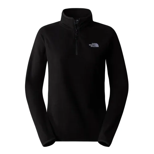 Кофта/футболка The North Face 100 Glacier 1/4 Zip Fleece 0A855M4H01 -  Черная