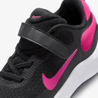 Nike Revolution 7 Little детские Кроссовки цвет черный