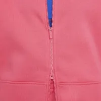 Nike Sportswear Club Fleece Big детские оверсайз Full-Zip Толстовка с капюшоном Pink