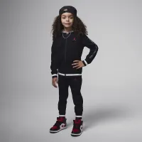 Nike Jordan Little дитячі Blocked Rib 2-Piece Full-Zip комплект колір чорний
