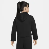 Nike Floral Fleece Little детские Graphic Толстовка с капюшоном цвет черный