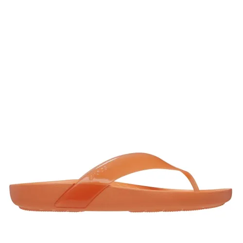 Japonki Crocs Splash Glossy Flip 208534-83I - Оранжевые