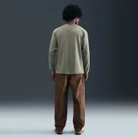 Nike Sportswear Long-Sleeve футболка цвет зеленый