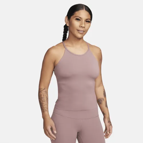 Nike Zenvy женская Dri-FIT Tank Top цвет фиолетовый