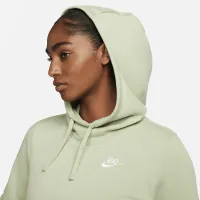 Nike Sportswear Club Fleece жіноча Funnel-Neck Толстовка з капюшоном колір зелений