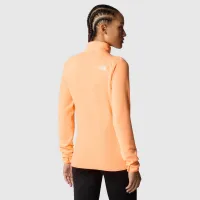Кофта/футболка The North Face 100 Glacier Full-Zip Fleece 0A855OO041 - оранжевая
