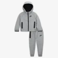 Nike Sportswear Tech Fleece Full-Zip набор Baby 2-Piece Толстовка с капюшоном набор цвет серый