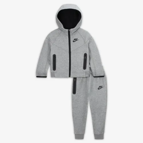 Nike Sportswear Tech Fleece Full-Zip набор Baby 2-Piece Толстовка с капюшоном набор цвет серый
