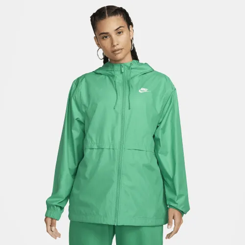 Nike Sportswear Essential Repel женская Woven Куртка цвет зеленый