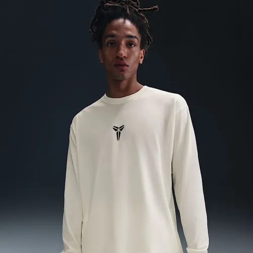 Nike Kobe мужские Max90 Long-Sleeve футболка цвет белый