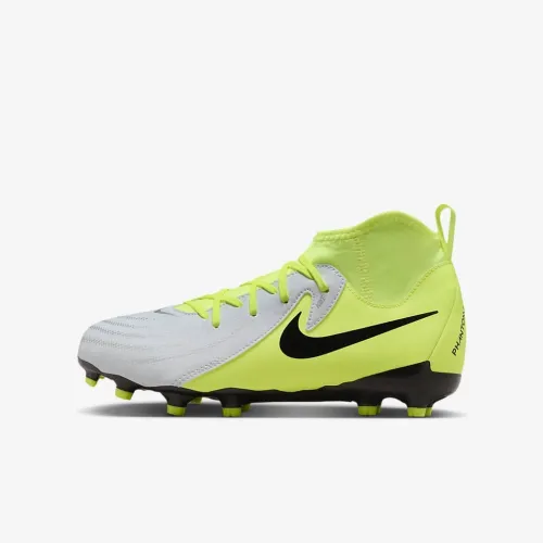 Nike Jr. Phantom Luna 2 Academy Little/Big дитячі MG футбольні бутси колір сірий