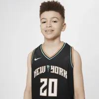 Sabrina Ionescu New York Liberty 2024 Explorer Edition Big дитячі Nike Dri-FIT WNBA Swingman Jersey колір чорний