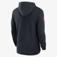 Houston Texans Sideline чоловічі Nike Dri-FIT NFL Long-Sleeve Hooded Top блакитний